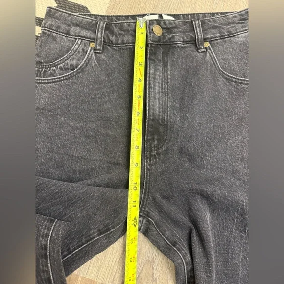 Rolla’s Black Original High Rise Straight Jeans Size 28 - Picture 9 of 11